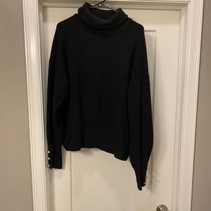H&M pearl detail turtleneck